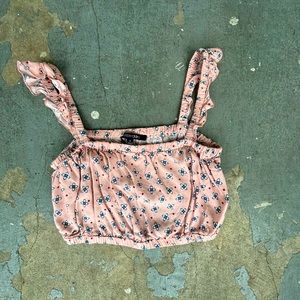 Small Papermoon Bralette Top with Flowers